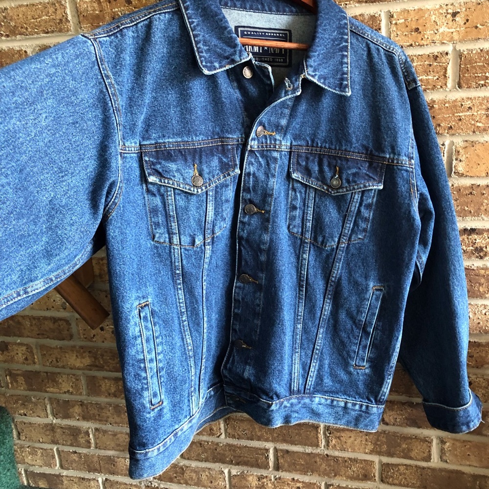 Vintage Mens Army Navy Jean Jacket